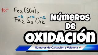 Estados de OXIDACIÓN y VALENCIA Bien fácil [upl. by Isabelle]