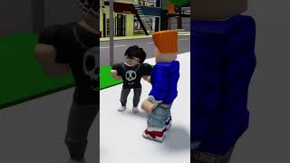 POJECHAŁEM ROWEREM NA MIASTO I STAŁO SIĘ TO shorts brookhaven roblox [upl. by Nadabb]