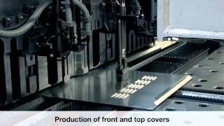 Triax Systems  From steel sheet to enclosure extended version [upl. by Auliffe815]