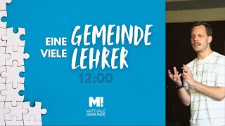 12 Uhr OnlineGottesdienst 2292024  Eine Gemeinde viele Lehrer  Ev Matthäus Gemeinde Bremen [upl. by Alie]