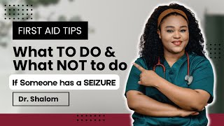 How to Help if someone is having a seizure Top First Aid Tips from a MEDICAL DOCTOR emergency [upl. by Kristan665]