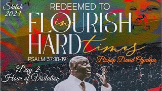 SHILOH 2023 Hour of Visitation  Day 2  Redeemed to Flourish in Hard Times  Bishop David Oyedepo [upl. by Dnaltroc6]