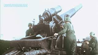 German World War II Artillery in Action HD 1080p [upl. by Benedic181]