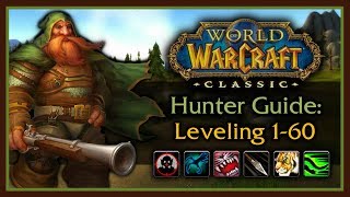 Classic WoW Hunter Leveling Guide 20 Pets Talents Rotation Bow Progression Tips amp Tricks [upl. by Bicknell]