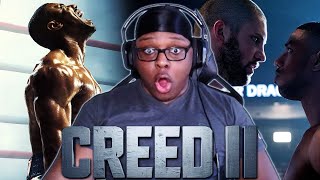 Creed 2 movie reaction 2018 First time watching creed ii  Creed 2 ending best reaction [upl. by Henrion]