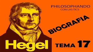 TEMA 181 HEGEL BIOGRAFIA [upl. by Matti]