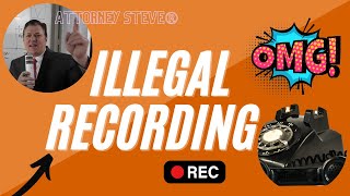 California Penal Code 6327 illegal tape recording law California [upl. by Ahsikan]