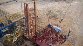 Land Rig in Saudi Arabia [upl. by Anola]