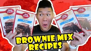 WHAT CAN YOU MAKE WITH BROWNIE MIX  Life After College Ep 529 [upl. by Norward]