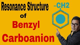 Resonance Structure of Benzyl Carboanion 25 NEET IITJEE [upl. by Eelrahs152]