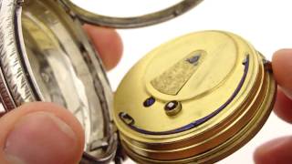 Antique Fusee Pocket Watch [upl. by Brandes862]