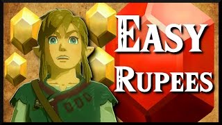 Zelda Breath of the Wild Easy Rupee Farming [upl. by Ainavi]