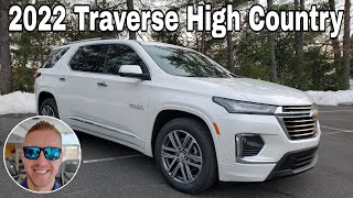 2022 Refreshed Chevrolet Traverse High Country [upl. by Eifos270]