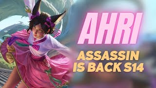 ASSASSIN AHRI IS BACK ON NEW SEASON 🔥  Ahri Ranked Gameplay [upl. by Stochmal]