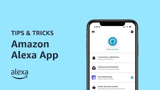 How to use the Alexa App  Amazon Alexa [upl. by Pentheas]