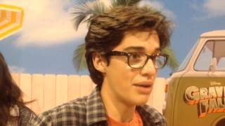 Joey Bragg Interview 2013 D23 Expo [upl. by Demha]