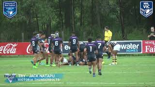 2019 SG Ball Cup Rd 6 Highlights  Victoria Thunderbolts vs Parramatta Eels [upl. by Alansen799]