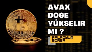 Coinler Yükselir Mi  Avax ve Doge Coin Buralardan Alınmalı mı  İşte Tüm Tüyolar [upl. by Aiahc28]