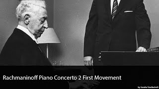 Rubinstein plays Rachmaninoff Piano Concerto 2 [upl. by Hajed]