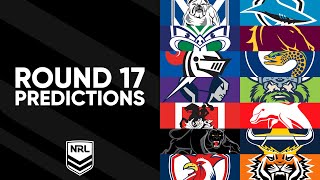 NRL Round 17 Predictions 2024 [upl. by Shanie]