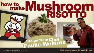 Mushroom Risotto Recipe  How to make Risotto [upl. by Yennek]