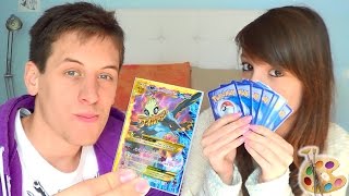 DEVINE MA CRÉATION POKÉMON 5   Cartes Pokémon ULTRARARES faites par les FANS [upl. by Akirdna]