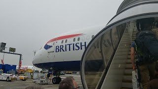 British Airways Boeing 7879 London LHR  San Francisco SFO Full Flight  Business [upl. by Rather240]