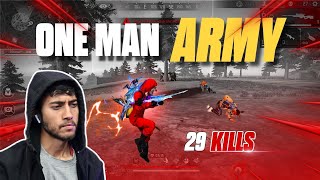 AWM POWER 😱 29 Kills SOLO VS SQUAD GAMEPLAY  Free Fire Max [upl. by Bruckner]