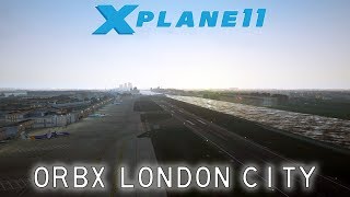 Orbx EGLC London City  First Look No Commentary [upl. by Namus]