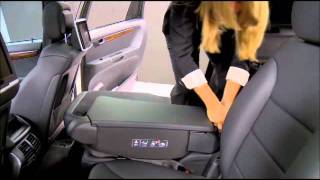 MercedesBenz Instructional Video How to Fold Down Rear Seats [upl. by Ulrick]