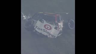 Hill wins as Snider walks away from dramatic crash  shorts  NASCAR [upl. by Kiah540]