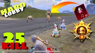 25 Kills 🔥 IN 20 MINUTES NEW HARDEST GAMEPLAY 🥵 Pubg mobile [upl. by Antin]