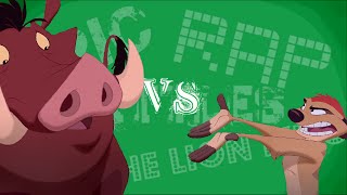 Pumbaa vs Timon  Epic Rap Battles of the Lion King 9 [upl. by Braswell]