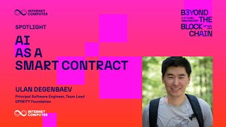 AI as a Smart Contract – Spotlight ICP 3rd Anniversary [upl. by Tnarb]