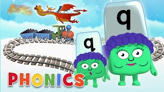 Phonics  Learn to Read  The Letter Q  Journey Through the Alphabet  Alphablocks [upl. by Acilejna]