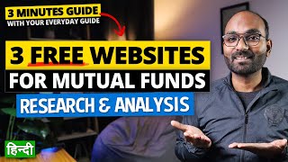 3 Free Websites For Mutual Funds Research Shortlisting and Analysis  3 Minutes Guide [upl. by Bluma415]