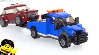 Custom LEGO Tow Truck MOC [upl. by Sobmalarah]