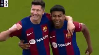 Barcelona vs Rayo Vallecano 30 All Goals Highlights 2024 [upl. by Ecirpak]