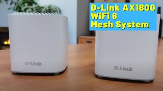 DLink Covr AX1800 WiFi 6 Whole Mesh System Review  Handy Andy Review [upl. by Naimad]