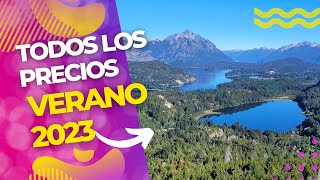 💰 Presupuesto para viajar a Bariloche  💲 Los precios del verano 2023  Excursiones alojamiento [upl. by Sinnard]