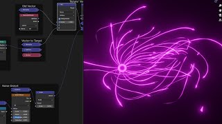 Trails with Simulation Nodes Blender 36 [upl. by Philippe]