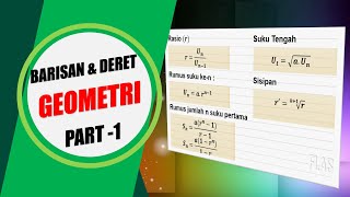 Barisan dan Deret Geometri  Part 1 [upl. by Stefania314]