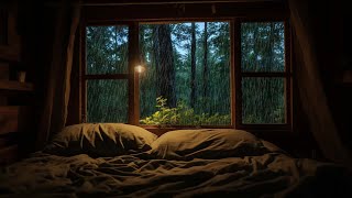 Dispel Stress amp Fatigue with the Soft Sound of Rain at Window  Deep Relaxation Study amp Meditation [upl. by Annohsak612]