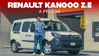 Renault Kangoo ZE a prueba una van eléctrica para que nunca se detenga el trabajo [upl. by Aerdnek]