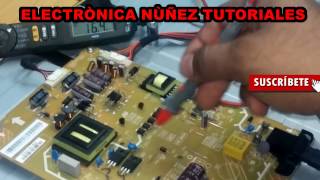 Reparando LED Panasonic tcl39b6x no enciende solo luz de de espera video 1 de 3 [upl. by Bywaters587]