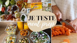 Je teste le MEAL PREP  Courses recettes et avis [upl. by Eerual93]