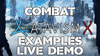 Atavism Online  Combat part 6  Live Demo Example [upl. by Pasahow]