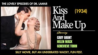 Kiss and MakeUp 1934  Colorized Movie  Classic Rom Com  Cary Grant Helen Mack Genevieve Tobin [upl. by Wini]