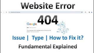 Erro 404 Not Found  Como resolver  Erro página não encontrada  Customizar a página de erro 404 [upl. by Enimaj158]