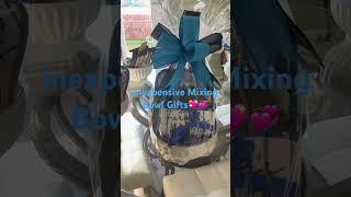 Inexpensive Mixing Bowl Gift Concept trending viralvideo giftideas viral giftbasketideas [upl. by Farrison]